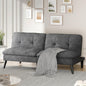 Shintenchi Futon Sofa Bed, Foldable Small Velvet Couch Bed by Shintenchi%7CFurnitureMadeforRealLife