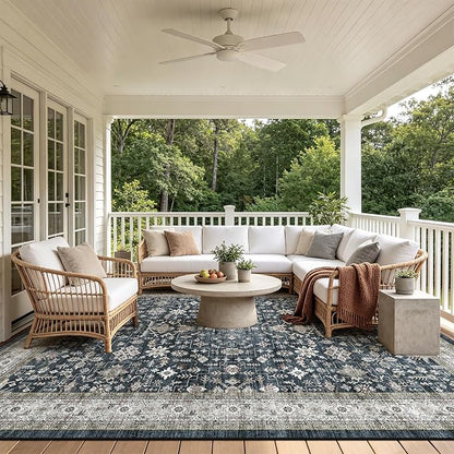 Area Rug 8x10 for Living Room Bedroom | Stain Resistant; Non Slip;Machine - Image 4