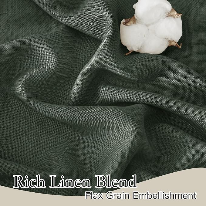 RYB HOME Sheer Curtains 102 inches, Extra Long Floor to Ceiling Curtains | Half - Image 3