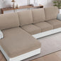 H.VERSAILTEX Sectional Couch Covers 1 Piece Chaise Slipcover L Shape Separate by HVERSAILTEX