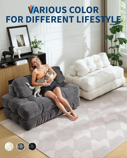 Folding Sofa Bed, Convertible Folding Out Sofa Bed - Image 3