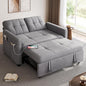 DWVO 3 in 1 Convertible Sleeper Sofa Bed, Velvet Futon Couch by DWVO