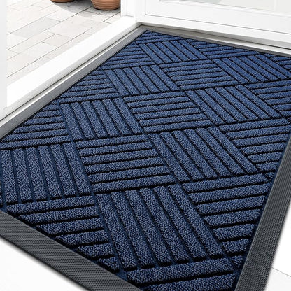 OLANLY Front Door Mat Outside Entrance, Waterproof Heavy-Duty Doormat | 29.5x17 by OLANLY