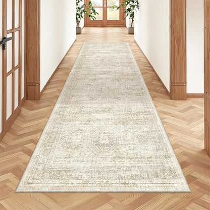 2x7 Runner Rug Non Slip, Washable Hallway Runner Rug, Nursery Room, Soft Runner by Restydon
