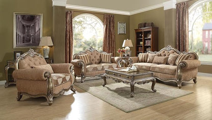 4-Piece Living Room Set Include Sofa w/ 5 Pillows, Loveseat w/ 2 Pillows - Image 2