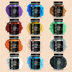 BeePoint Bronze Edible Luster Dust 15g - Food Grade, Vibrant Color Shimmer Powdered Dust for Drinks, Cocktails, Cake Decorating, Baking, Chocolates, Candy, Sweets, & Cookies - Vegan & Gluten Free
