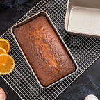 Ultra Cuisine Nonstick Bread Pan - 9.5x5 inch Loaf Pan, 1 lb - Easy Clean, Quality, Durable Bread Tin for Oven Baking Quick Bread, Meatloaf, Banana Bread, Cake - Easy Release, PFOA & PTFE Free Coating