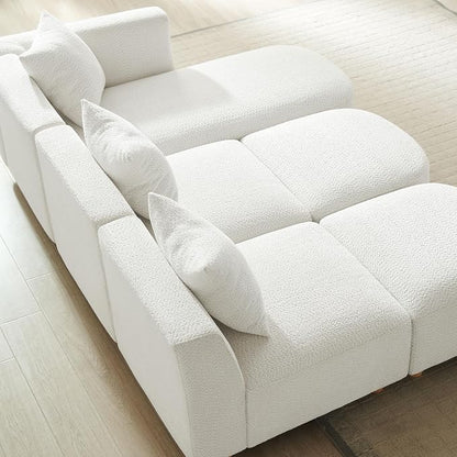 VANOMi 109.84" Modular Sectional Sofa - Image 7