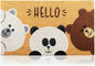 Coir Welcome Mat, 17 x 29 in | 100% Natural Coir, Anti-Shedding, Durable PVC by AmaruDoorMats