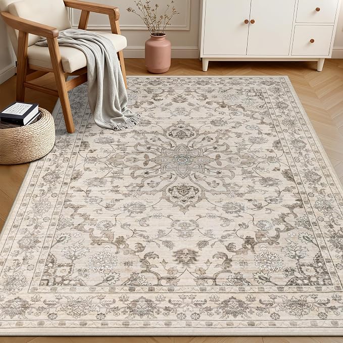 3x5 Area Rugs Living Room: Washable Rug - Image 2
