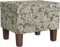 Homepop Home Decor |K7646-A880| Upholstered Modern Rectangular Storage Ottoman by HomePop