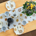 NAKLEO Painting Stencil for Crafts A3 11.8” x 16.5”, Autumn Leaves Nature Pattern, Reusable Plastic DIY & Scrapbooking Drawing Template, Decoupage Art Home Decor, Wall Wood Fabric Furniture