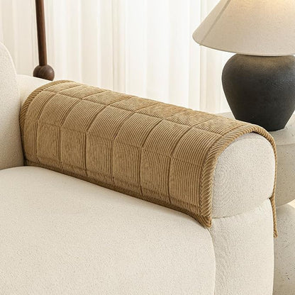 Velvet Couch Covers for Sectional Sofa Washable, Non-Slip L Shaped Sectional - Image 3