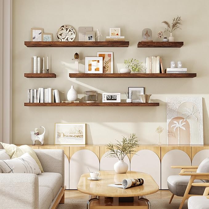 Fun Memories 66 Inch Fireplace Mantel Shelf - Image 7