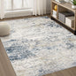 DMOYEST Area Rug Living Room Rugs 5x7 Washable Abstract Beige Blue Carpet | by DMOYEST