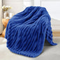 Exclusivo Mezcla Striped Fleece Throw Blanket by ExclusivoMezcla