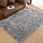 Goolela Grey Area Rug 6x9 Fluffy Fuzzy Shag Rug by Goolela
