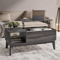 LYNCOHOME Fluted Lift Top Coffee Table by LYNCOHOME
