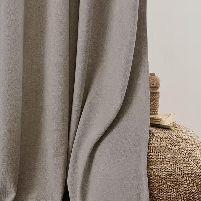 Joydeco Light Filtering Curtains 84 Inch Length - Image 5