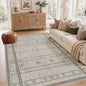 cotiled 6x9 Area Rugs for Living Room: Boho Washable Rug for Dining Room | by COTILED
