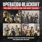 Blackout Coffee Climax Amaretto, Irish Cream & Kahlua Flavored Ground Coffee, Medium Roast - Ground Coffee, Fresh Roasted In the USA,12 oz Pouch