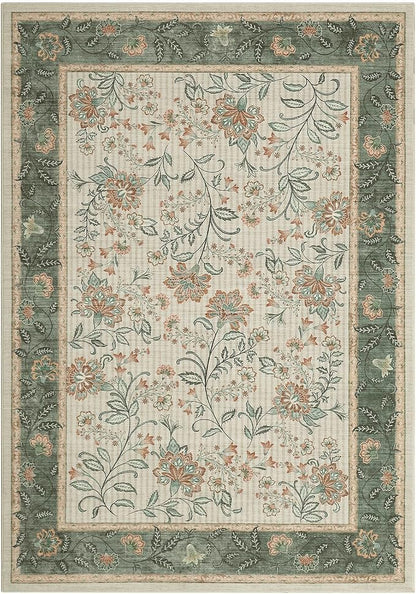 GarveeHome 10x13 Large Living Room Rug Sage Green Washable Area Rug Soft | Non - Image 8