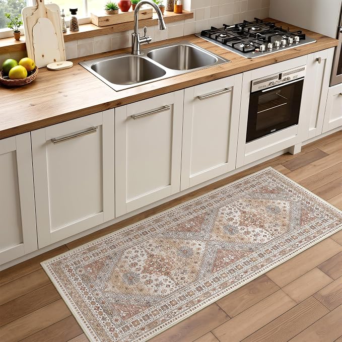 2x5 Rug Runner Non-Slip Washable Rugs - Image 3