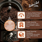Boston’s Best Coffee - Donut Shop Gourmet Hearty Medium Roast, Premium Ground Coffee, 11 oz. / 311 g Coffee Bag