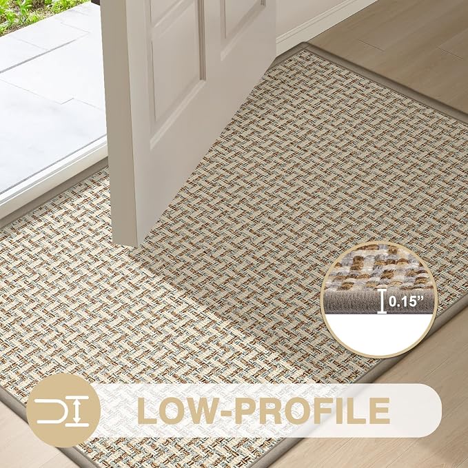 Door Mat Indoor Entrance 36"x59", Absorbent Indoor Door Mat Large, Non Slip - Image 4