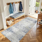 3x8 Runner Rug Non Slip, Washable Hallway Runner Rug, Nursery Room, Soft Runner by Restydon