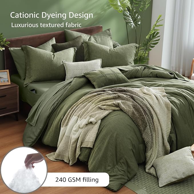Monbix Oversized Queen Comforter Set - Image 4