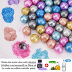 NiHome Edible Food-Grade Glimmer Powder Glitter Luster Dust Metallic Food Decorating Sprinkle Glimmery Dust for Drink Wine Beverage Cake Candy Dessert Bakery Restaurant Vegan (0.18oz/5g, Purple)