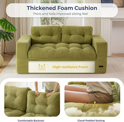 MAXYOYO 63" Loveseat Sofa Couch - Image 4