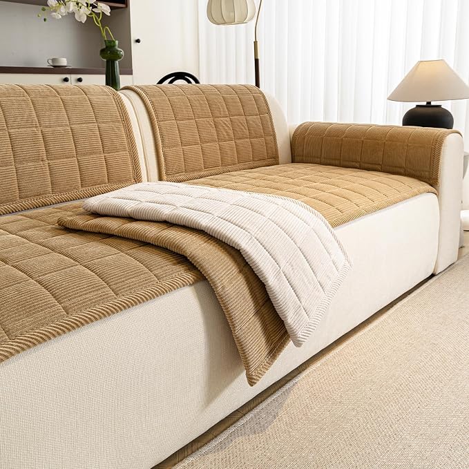 Couch Covers for Dogs Washable, 27.6"x82.7" Non Slip Couch Covers for Loveseat - Image 4