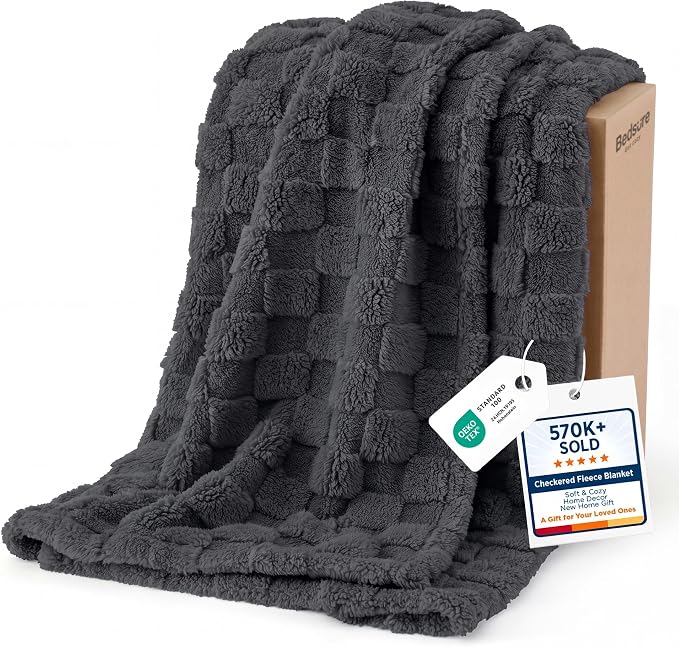 Bedsure GentleSoft Throw Blanket by BEDSURE