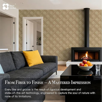 Soon Global Acoustical Wall Panels, 6-Piece 23.62 X 23.62 Inches Art Acoustic - Image 5