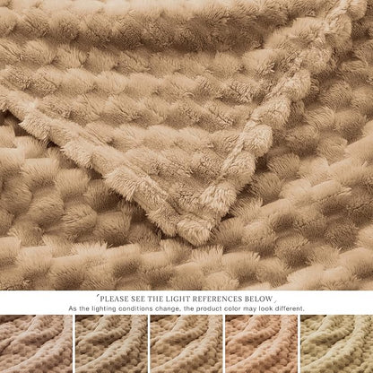 EXQ Home Fleece Throw Blanket for Couch or Bed - Image 5