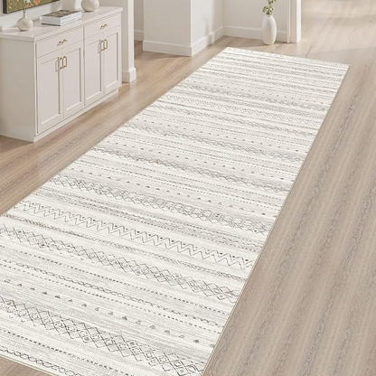 cotiled Hallway 2.6x8 Runner Rugs Washable Boho Moroccan Soft Rug | Solve - Image 8