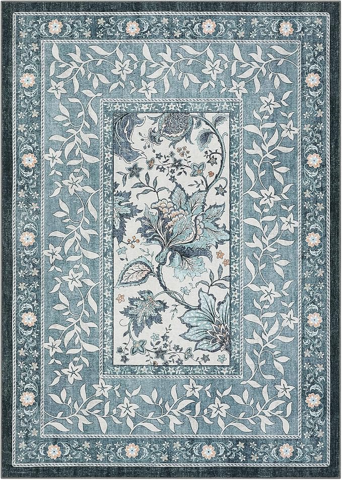 GarveeHome Provence 8x10 Area Rugs - Image 5