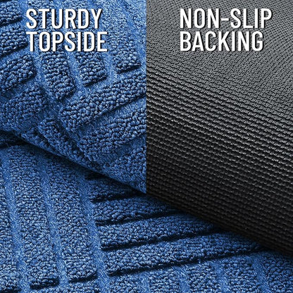 OLANLY Front Door Mat Outside Entrance 47x23, Waterproof Heavy-Duty Doormat | - Image 4