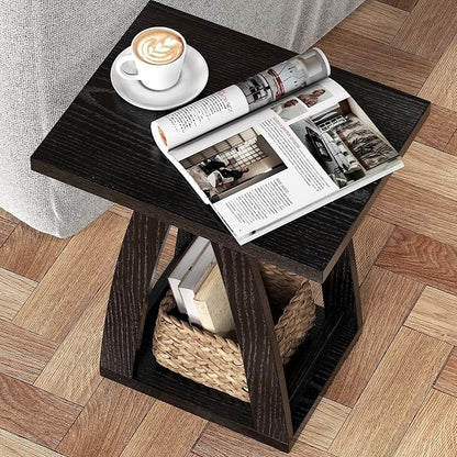 FROMJBEST End Tables Living Room, Side Table Beside Sofa, Nightstand - Image 5