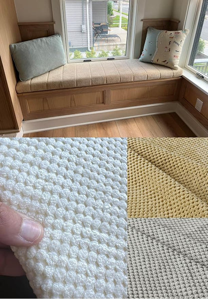 Custom Window Bench Seat Cushion Corduroy Soft Comfortable Customized Bay - Image 3