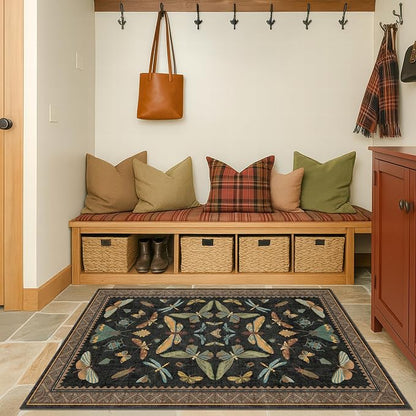 3x5 Entryway Rug Non Slip Washable - Image 6