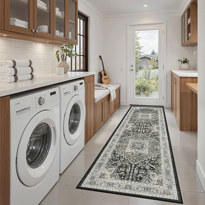 Madane Washable Runner Rug 2x6 Runners by Madane