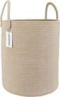 XUANGUO Cotton Rope Laundry Basket Hamper by XUANGUO