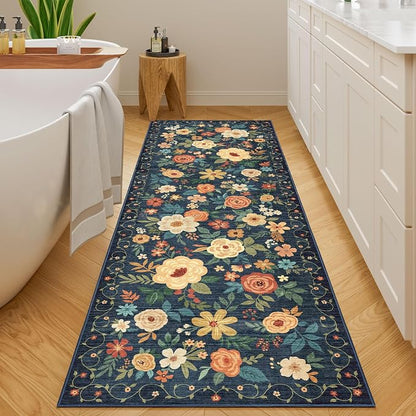 DUKINO 2x10 Runner Rug, Washable Kitchen Runner Rug Non Slip, Low Pile - Image 4