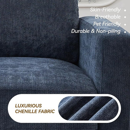 44.2" Chenille Oversized Chair - Image 8