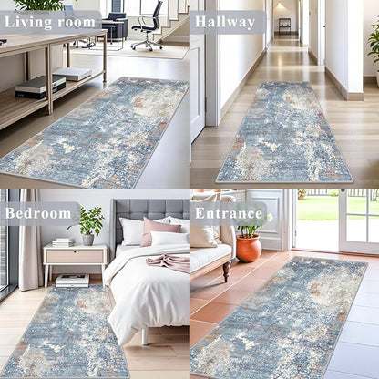 3x6ft Non-Slip Washable Kitchen Rug - Image 3