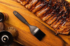 Silicone Sauce Basting Brush, Premium Soft Touch Handles, Pastry and Oil Brush & Barbecue Grilling, Dishwasher Safe & Heat Resistant, 7.5"