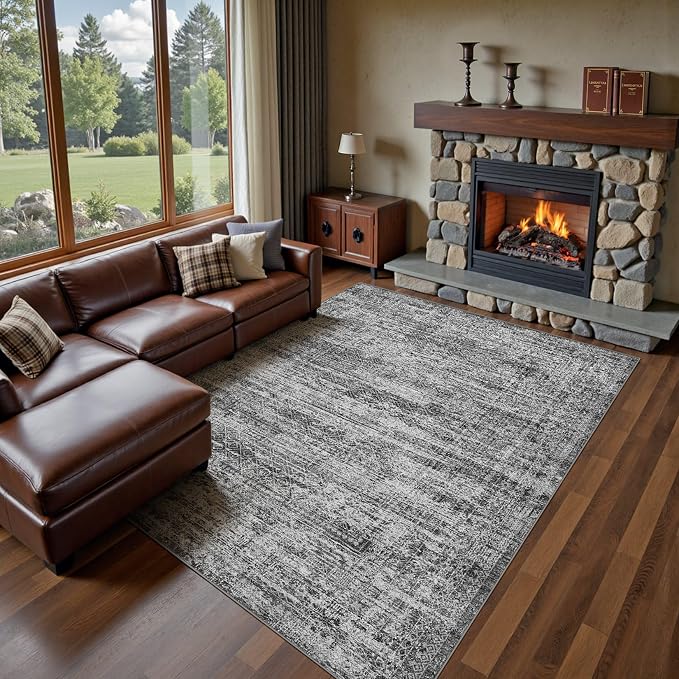 UERMEI 8x10 Area Rug Living Room Rugs by UERMEI